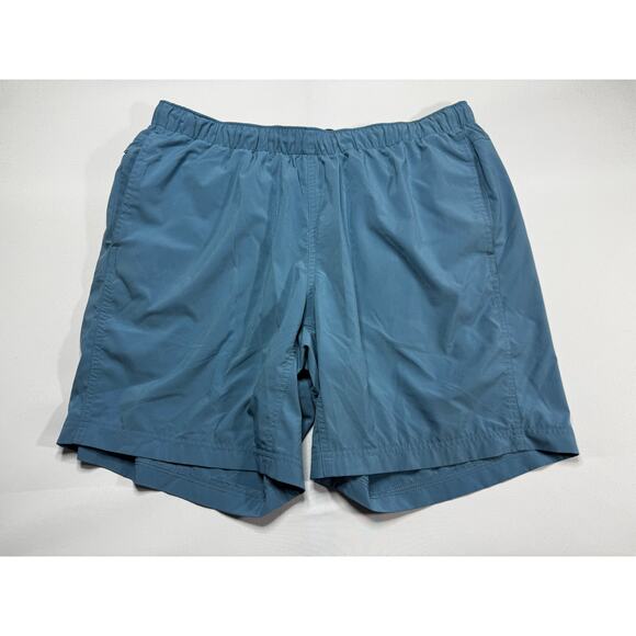 Free Fly Men's Lined Drawstring Elastic Waist Blue 7.5" Breeze Shorts - Size XL - Picture 1 of 3